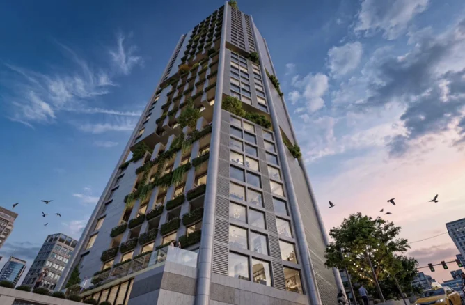 Architectural concept for Villaggio Verticale